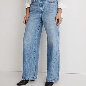 Superwide Jeans in Parson Wash: Inset Edition (fits like an 8-10)